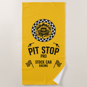 Serviette De Plage Cadeau de course de voitures de série