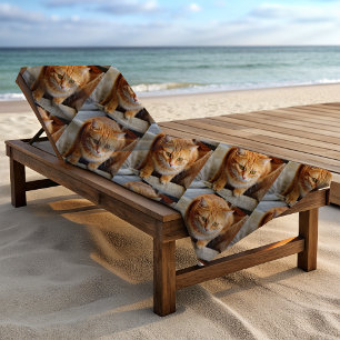Serviette De Plage Cadeau Photo Chien Chat Animal