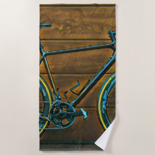 Serviette De Plage Cadeaux cyclables vintages   cadeaux de VTT
