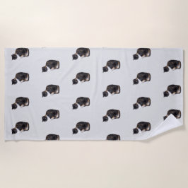 Serviette De Plage Calico Poing Chat