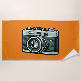 Serviette De Plage Caméra