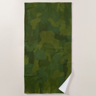 Serviette De Plage Camouflage Militaire Classique