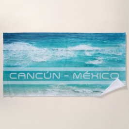 Serviette De Plage Cancún - México
