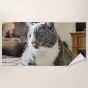 Serviette De Plage Cat