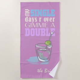 Serviette De Plage C'est Doubles Time Orchid Pink ID421