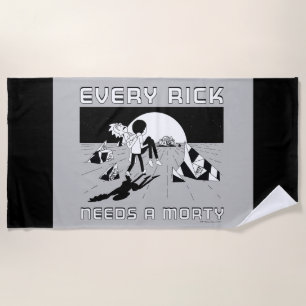 Serviette De Plage Chaque Rick A Besoin D'Un Morty