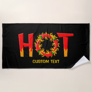 SERVIETTE DE PLAGE CHAUD