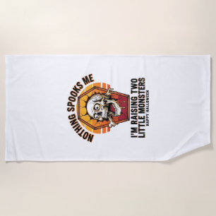 Serviette De Plage Chemise drôle de maman Halloween pour parents de d
