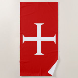 Serviette De Plage chevaliers templar croix-rouge malta teutonic hôpi
