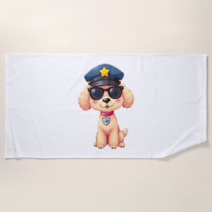 Serviette De Plage Chihuahua Vélo Chien Chien Cyclisme