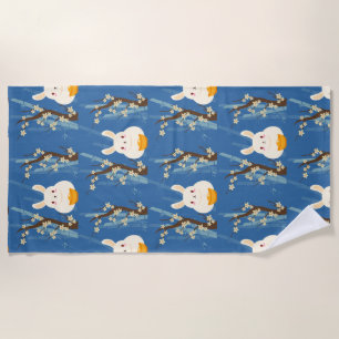 Serviette De Plage chinesse de lapin
