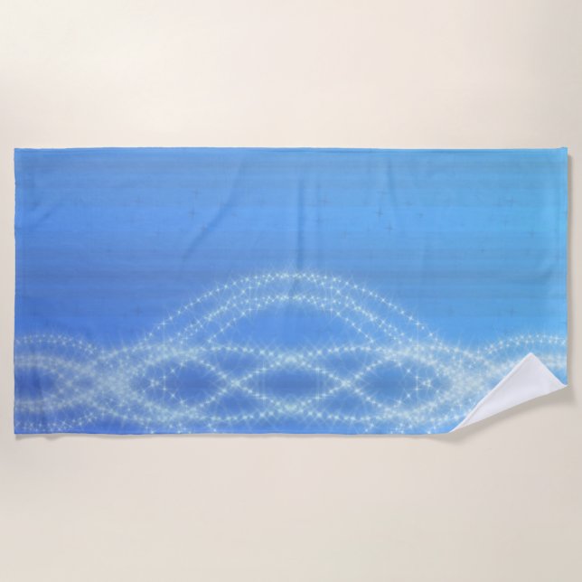 Serviette De Plage Ciel bleu (Devant)