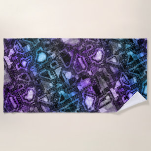 Serviette De Plage circuits gemstone - astro shadow :