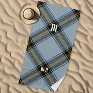 Serviette De Plage Clan Bell Tartan