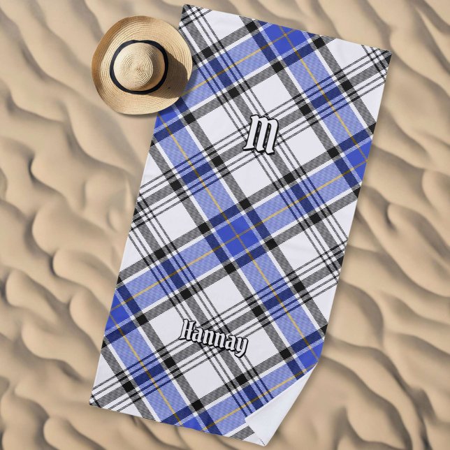 Serviette De Plage Clan Hannay Tartan (Créateur téléchargé)
