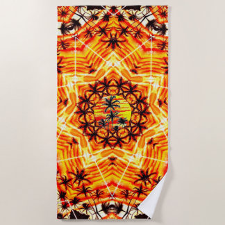 Serviette De Plage Coco Palm Star