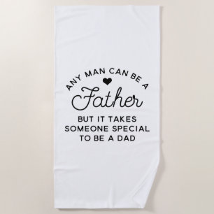 Serviette De Plage Conception de devis papa spécial