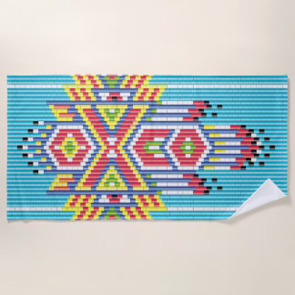 Serviette De Plage Conception de perles navajo