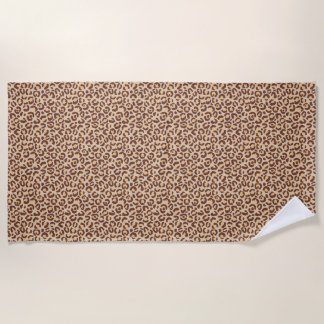 Serviette De Plage Conception Série Classique Léopard 1