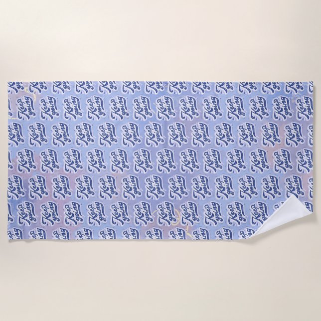 Serviette De Plage Continuez (Devant)