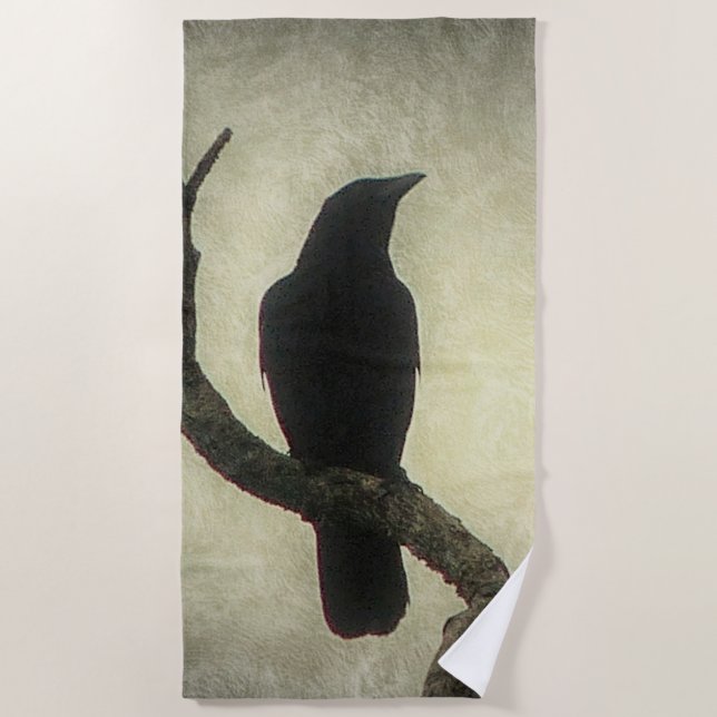 Serviette De Plage Corneille (Devant)