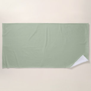 Serviette De Plage Couleur claire et verte