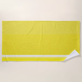 Serviette De Plage Couleurs de tranches de fruits de citron juteux