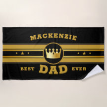 Couronne du nom de cadeau Meilleur Papa de tous le
