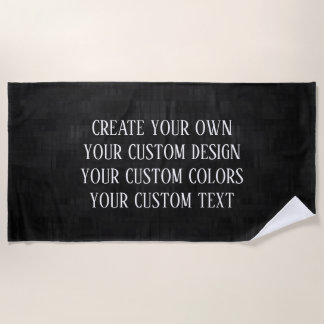 Serviette De Plage Create Your Own !