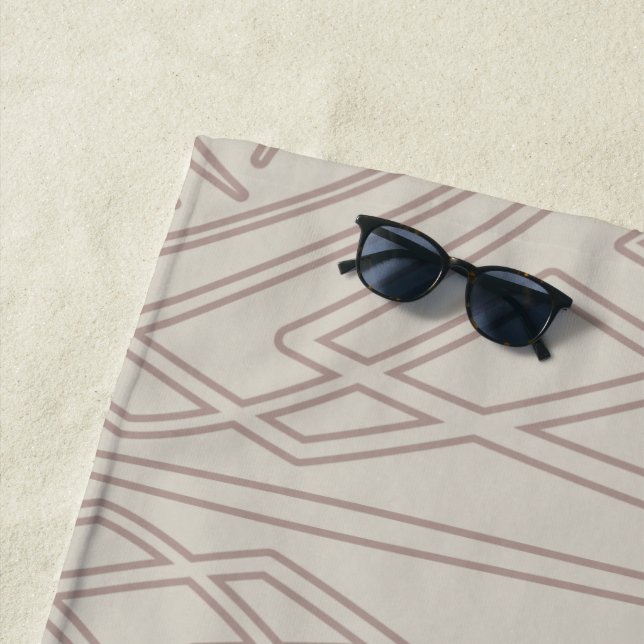 Serviette De Plage Crystal 1 (En situation)