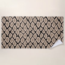 Cuir Brown peau de serpent