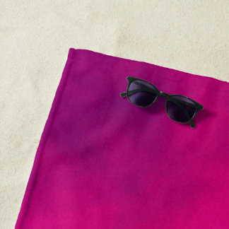 Serviette De Plage Custom Magenta Beach Towel