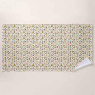 Serviette De Plage Cute beach pattern
