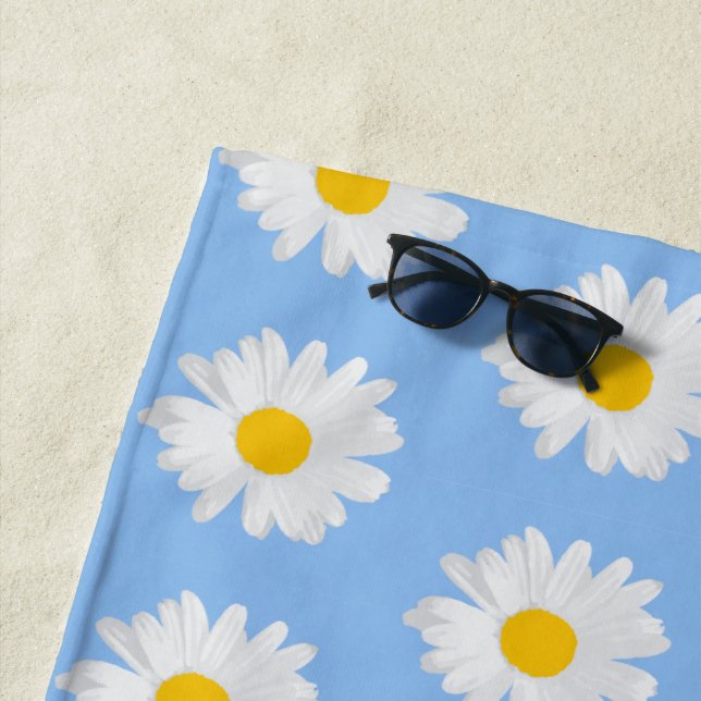 Serviette De Plage Daisy - Beach Towel (En situation)