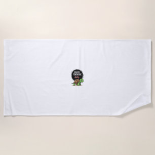 Serviette De Plage Dame Tortue Folle Tortues Maman Femmes Tortue (2)