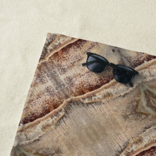 Serviette De Plage Date Palm Tree Trunk Texture Fermer Photo Image