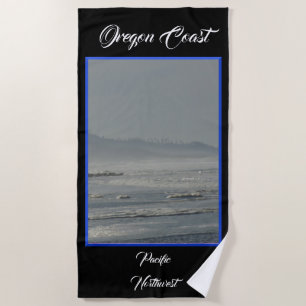 Serviette de plage de la côte de l'Oregon