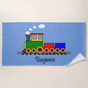 Serviette de plage de Little Train