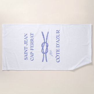 Serviette de plage de luxe Saint-Jean-Cap-Ferrat