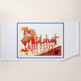 Serviette de plage de Metalphant - image simple