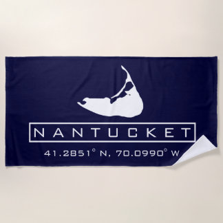 Serviette de plage de Nantucket Island