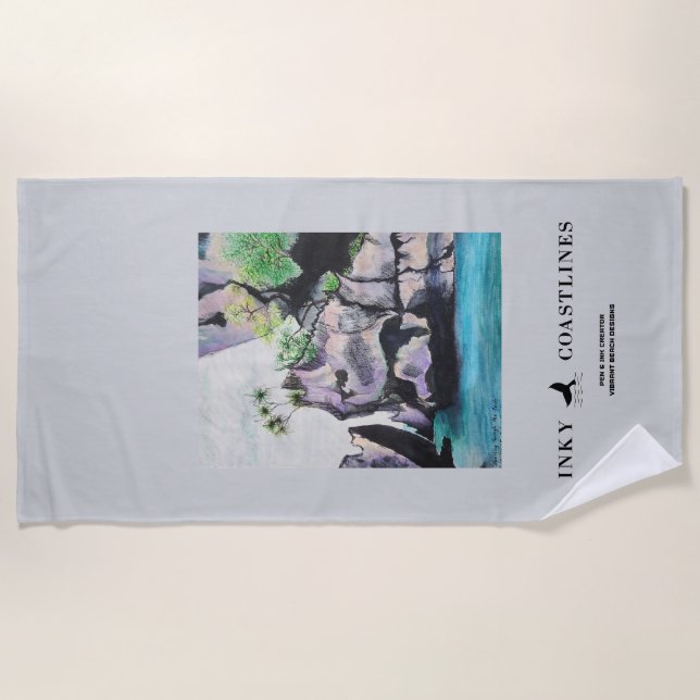 Serviette de plage de Palawan (Devant)