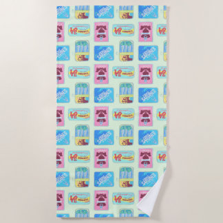 Serviette de plage de Philly - Sardine en boîte de