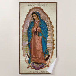 Serviette de plage de Virgen De La Guadalupe