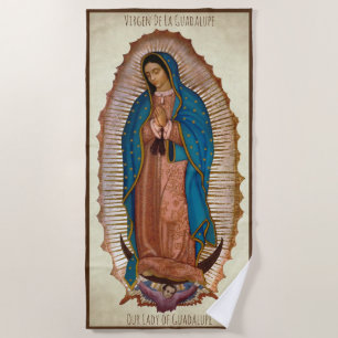 Serviette de plage de Virgen De La Guadalupe