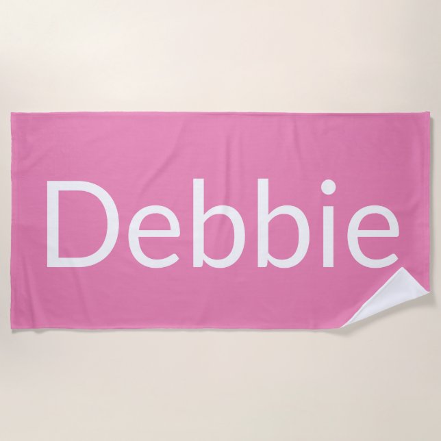 Serviette De Plage Debbie (Devant)