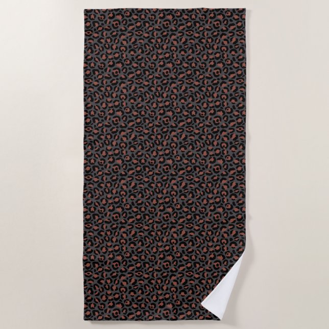 Serviette De Plage Design classique série Leopard 2 (Devant)