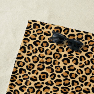 Serviette De Plage Design classique série Leopard 6