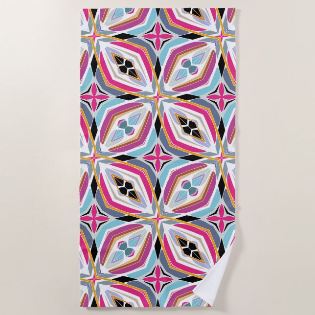 Serviette De Plage Design Motif unique (Devant)
