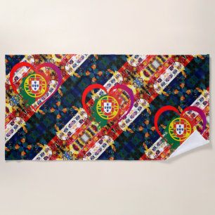 Serviette De Plage Design portugais